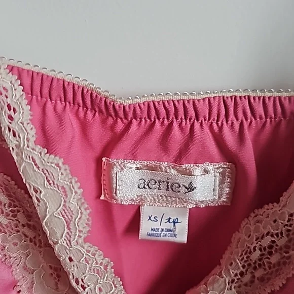 Aerie Lingerie Night Top in Women's Size XS EUC - Picture 3 of 8